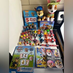 Paw Patrol mega bundle – figures, vehicles, books, games, DVDs & lunchbox